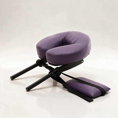 Cuscino Poggiatesta |  Kit Relax con Cinghie Regolabili per Letto, Divano e Tavolo | Relax e Massaggio a Casa